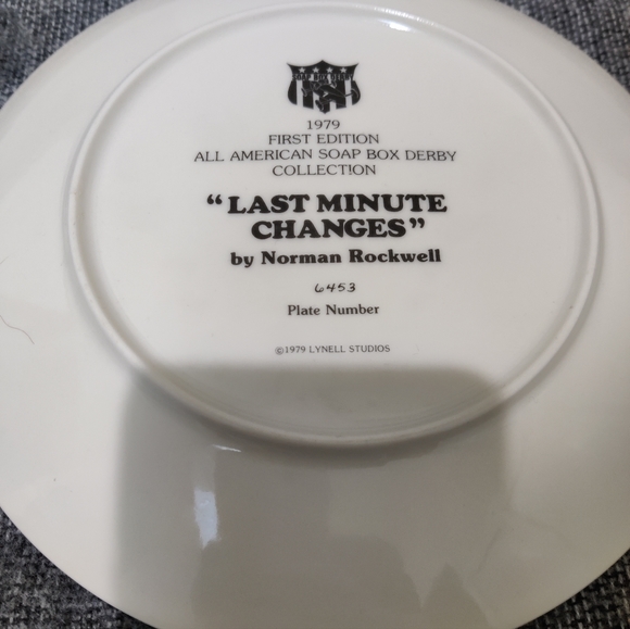 Norman Rockwell Vintage SoapBox Derby Collectors Plate - Picture 4 of 6